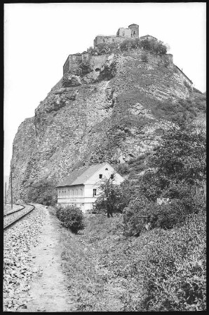 Aussig. Schreckenstein (Ersterwähnung 1319, Umbau um 1570)