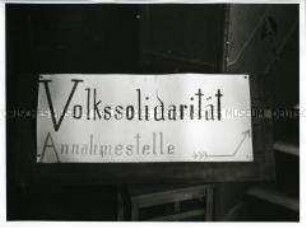 Sammelstelle der Volkssolidarität