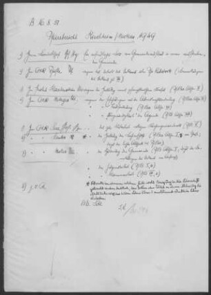 Kirchheim/Neckar: Pfarrbericht 1949