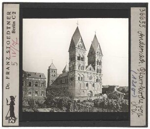Andernach, Liebfrauenkirche : Außenansicht von NW