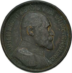 Medaille von Mayer & Wilhelm auf den Ersten Weltkrieg 1914