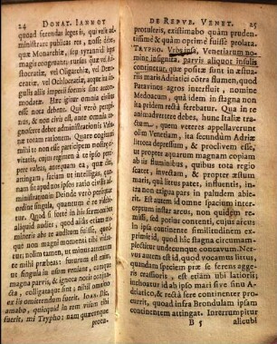 Donati Iannotii Florentini dialogi De Repvub. Venetorvm : Cum Notis et lib. Singulari de forma eiusdem Reip.