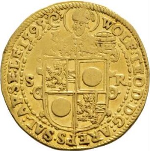 Münze, 2 Dukaten, 1595