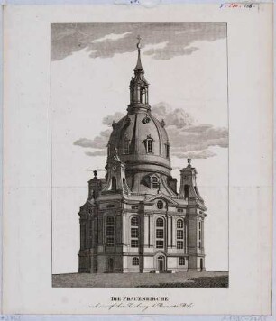 Die Frauenkirche auf dem Neumarkt in Dresden