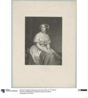 Porträt der Jenny Lind
