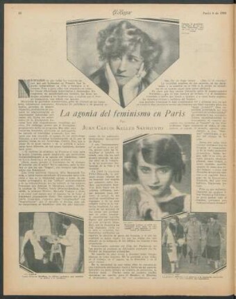 La agonía del feminismo en París