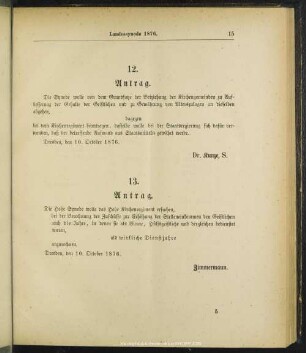 12. Antrag