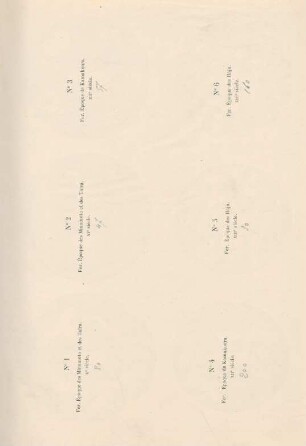 [Nomenclature des gardes de sabre cataloguées sous No. 1063 bis]