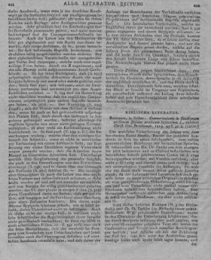 Breithaupt, C. D.: Commentationis in Saadianam versionem Jesaiae Arabicam fasciculum 1. Rostock: Stiller 1819