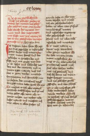 Sendbrief 'Ach ir gottes minnerin' (unvollst.)