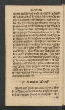 38. Raucher-Werck.