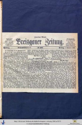 01.11.1901 (Zweites Blatt)