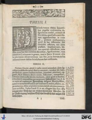 Thesis I. - Thesis XXXV.