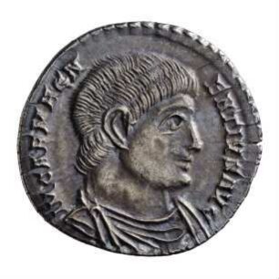 Münze, Siliqua, 19. Jannuar 350 - 18. August 353 n. Chr.