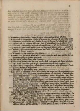 Die unregelmässigen Zeitwörter der französischen Sprache : Zur leichteren Erlernung derselben zusammengestellt durch Karl Wilhelm Schiebler