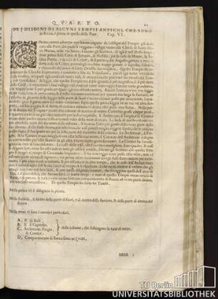 De desegni di alcuni tempi antichi Cap. VI