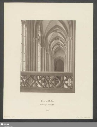 Dom zu Meißen. Nördliches Seitenschiff
