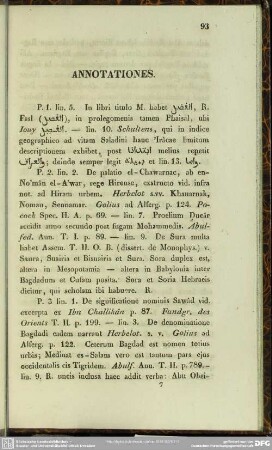 Annotationes