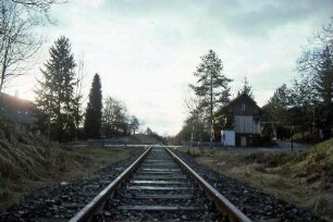 WeilderStadt Bahnwärterhaus Posten 26 Bahnübergang