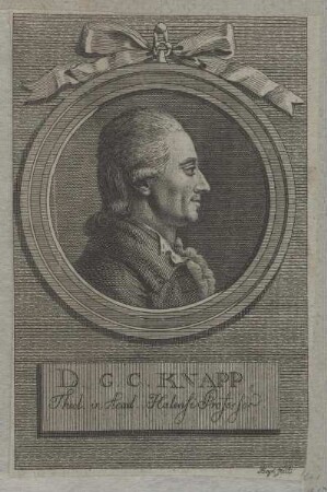 Bildnis des G. C. Knapp