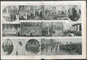 Solemne rememoración de la muerte del general Manuel Belgrano [Fotografías]