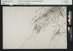 Gegend von Kleinvoigtsberg mit dort befindlichen Grubenbauen