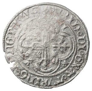Fundmünze, Fürstengroschen (12 meißnische Pfennige), 1396 - 1404