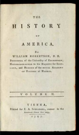 Vol. 2: The History Of America