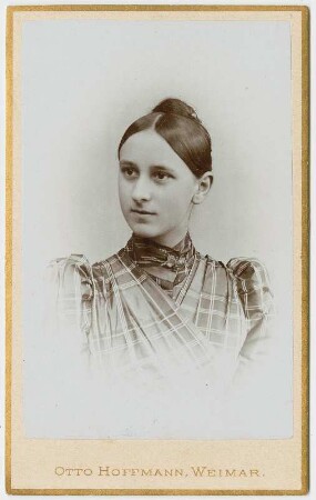 Porträt Margarete Geibel : Porträt Margarete Geibel