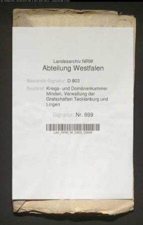 Das Manecken-Kolonat im Kirchspiel Lengerich