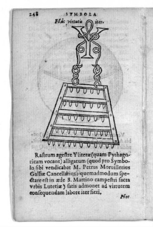 Hac virtutis iter.