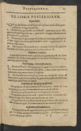 Ex Libris Posteriorum.
