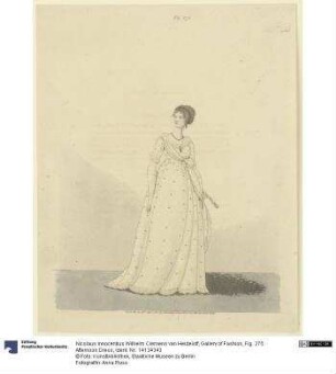Gallery of Fashion, Fig. 275: Afternoon Dress