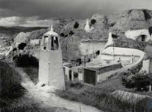 Höhlenwohnungen in Purullena, Andalusien