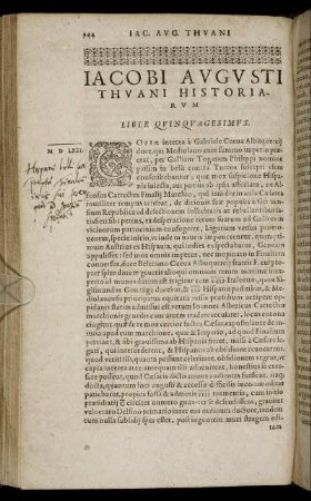 Liber Quinquagesimus.
