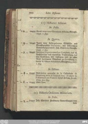 12) Historia Ordinum Militarium.
