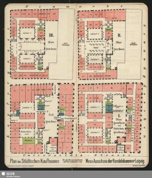Plan des Städtischen Kaufhauses