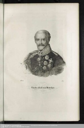 Blücher Fürst von Wahlstatt