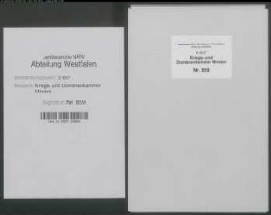 Amt Reineberg - Vogtei Quernheim - Bauerschaft Lengern: Unterlagen der Revisionskommission - Band 2