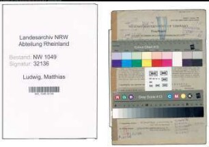 Entnazifizierung Matthias Ludwig , geb. 08.07.1887 (Polizeibeamter)
