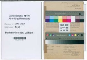 Entnazifizierung Wilhelm Rommerskirchen , geb. 17.02.1895 (Gastwirt)