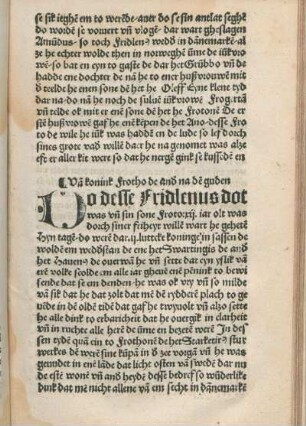 Va[n] konink Frotho de and na de[n] guden