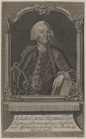 Bildnis des Johan Conrad Siegmund Topp