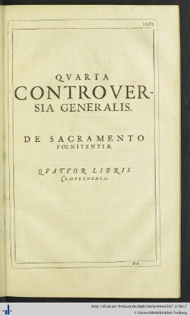 Quarta Controversia Generalis.