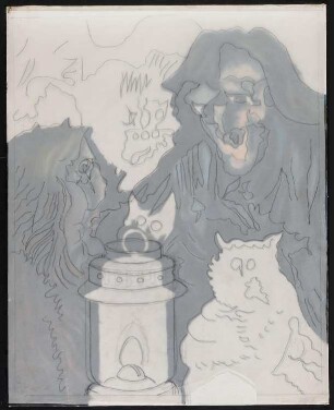 Gemälde des Künstlers Artur Märchen, o.T.