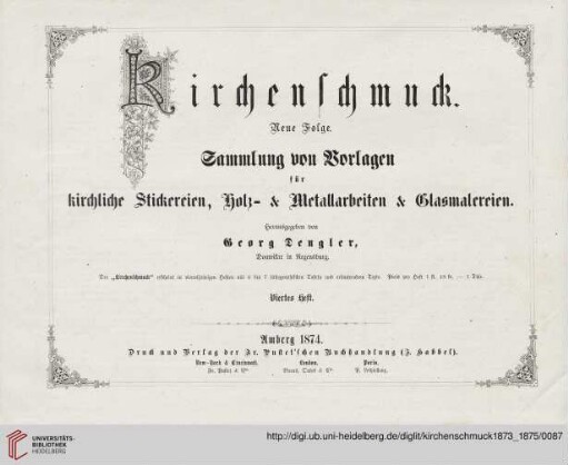 Viertes Heft (1874)