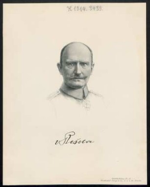 [Bildnis Hans Hartwig] von Beseler