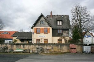 Bahnhof (Mischbau); Altenstadt, Heegheimer Straße 10, Bahnhof