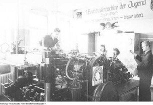 Dresden, VEB Landesdruckerei Sachsen, Betriebsfunk, Sommerfest, Sepember 1950