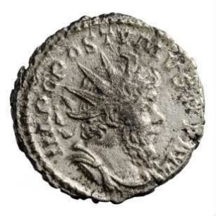 Münze, Antoninian, 260 - 269 n. Chr.